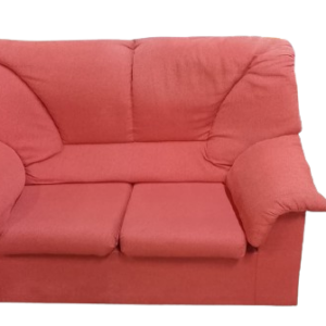 Sofá rojo claro