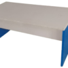 Mesa estudio  color gris y azul - Imagen 4
