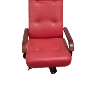 Silla oficina roja polipiel