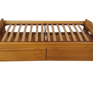 Cama individual madera con cajones