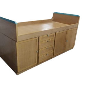 Cama individual con almacenaje