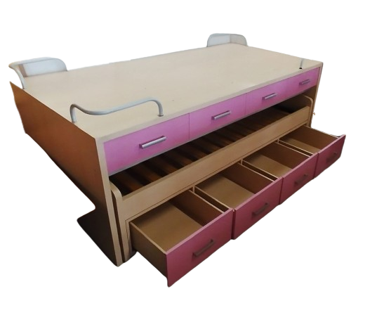 Cama nido con estantería - Imagen 3