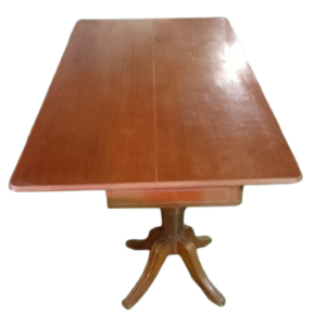 Mesa extensible en  forma de libro