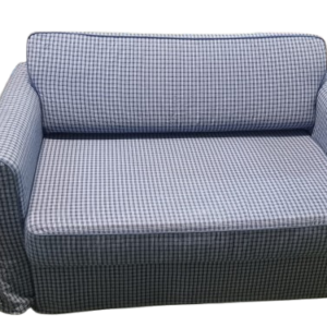 Sofá cama cuadro vichy