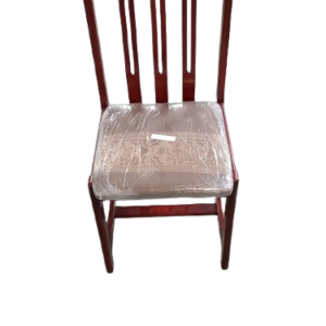 4 Sillas tapizadas estampado