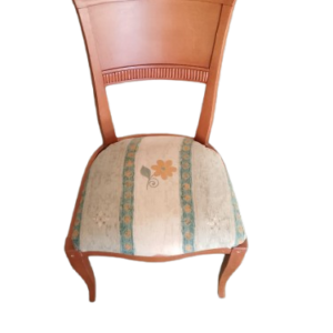 4 Sillas tapizadas estampado floral