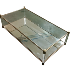Mesita cristal rectangular