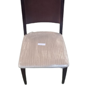 1 Silla tapizada estampado claro