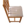 1 Silla tapizada estampado sutil - Imagen 2