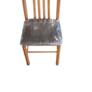 1 Silla tapizada estampada