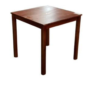 Mesa cuadrada madera