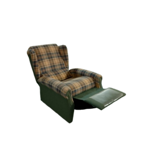 Sillón reclinable de cuadros