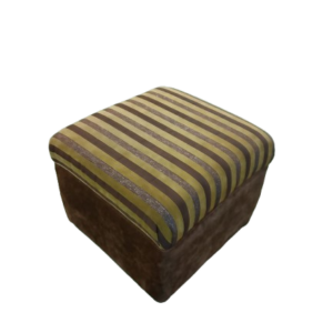 Puf estampado líneas
