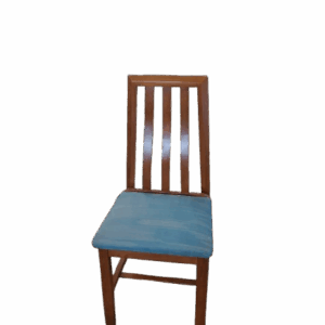 4 sillas azul jaspeado