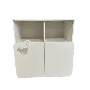 Mueble auxiliar blanco