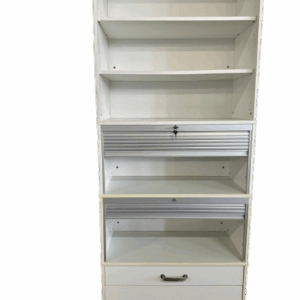 Estantería blanca oficina