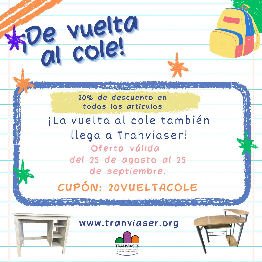 Vuelta al cole con Tranviaser Vuelta al cole con Tranviaser 25-26
