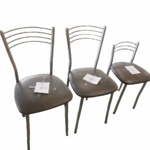3 sillas cocina