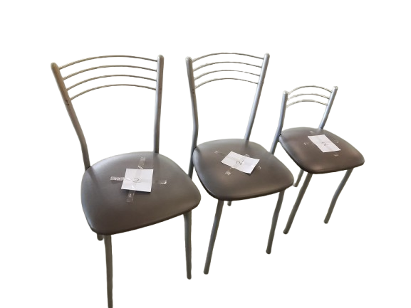 3 sillas cocina