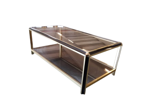 Mesita rectangular con cristal - Imagen 2