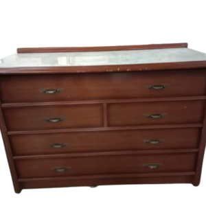 Cómoda con encimera mármol