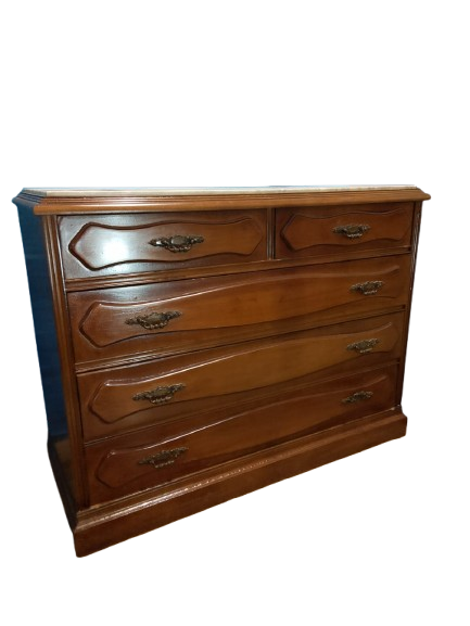 Cómoda clásica con mármol - Imagen 2