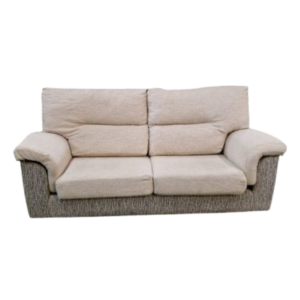 Sofá beige 3 plazas