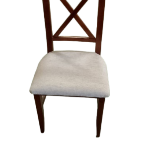 5 Sillas estampado liso