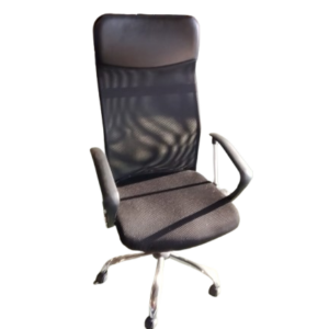 1 Silla oficina tapizada negro