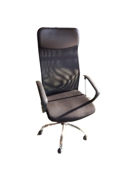 1 Silla oficina tapizada negro