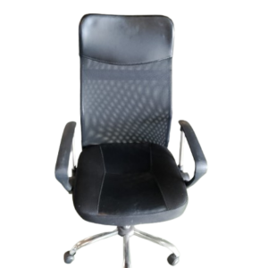 1 Silla oficina tapizada negro