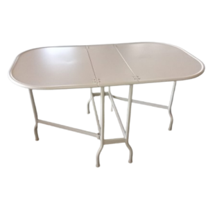 Mesa tipo libro blanca
