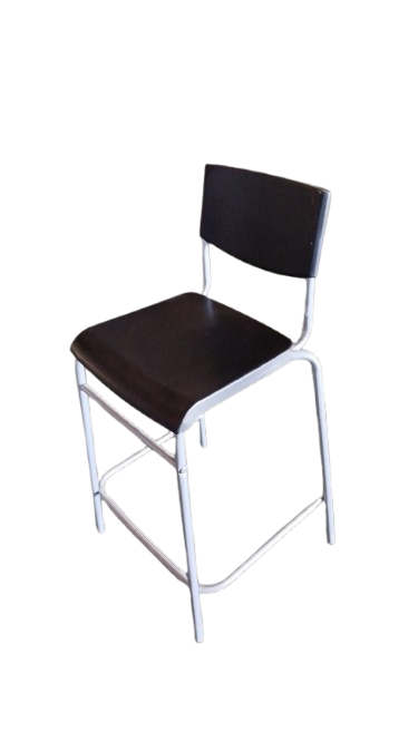 1 Silla alta negra - Imagen 2
