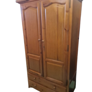 Armario de madera 2 puertas