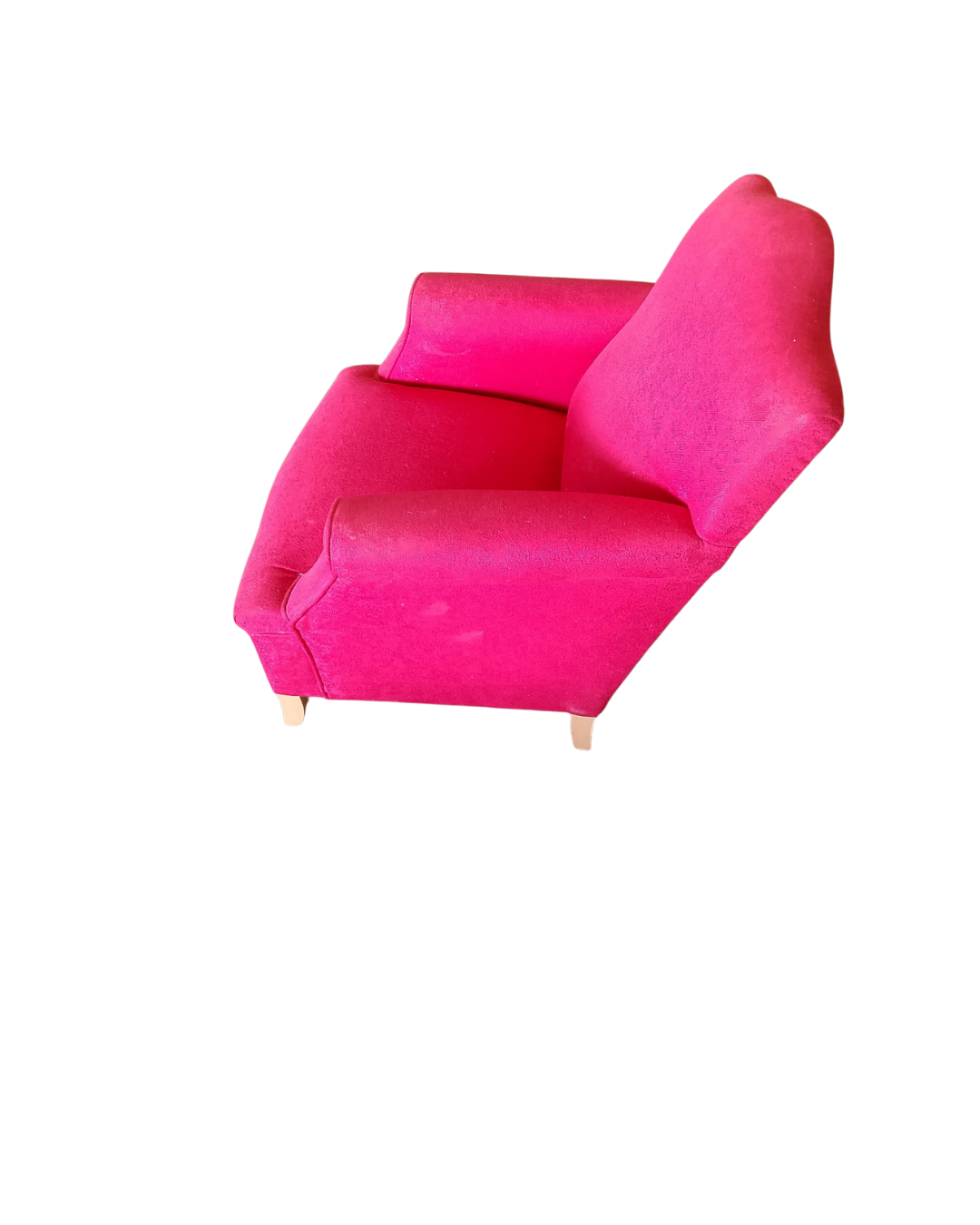 Sillón rosa fucsia - Imagen 2