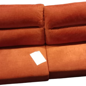 Sofá Naranja tres plazas