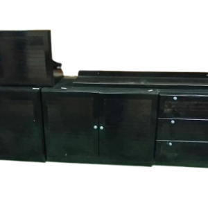 Mueble de salón color negro