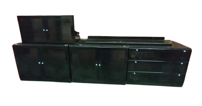 Mueble de salón color negro