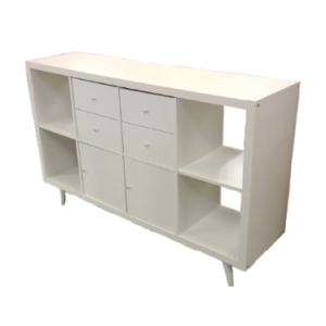 Mueble auxiliar blanco