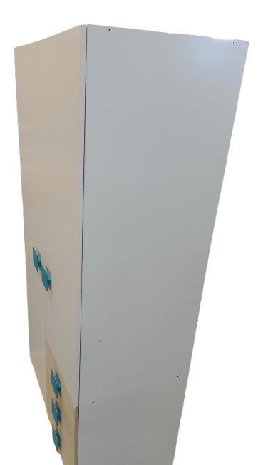 Armario Infantil de Dos Puertas Blanco - Imagen 2